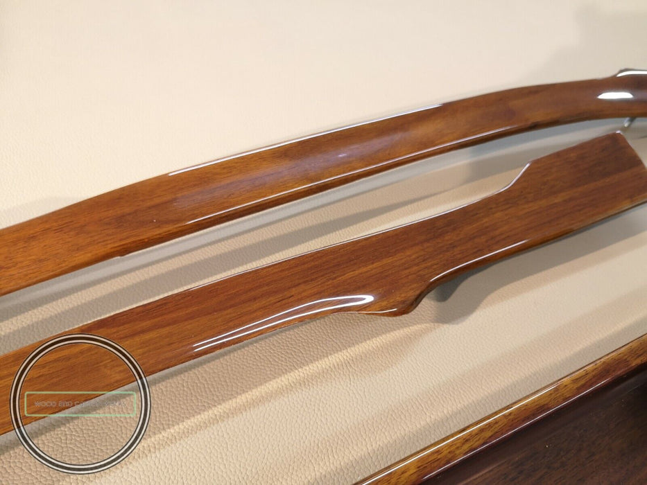 Mercedes Benz W113 Wood Trim Set 250sl 230sl 280sl Pagoda Plain Walnut GLOSS LHD