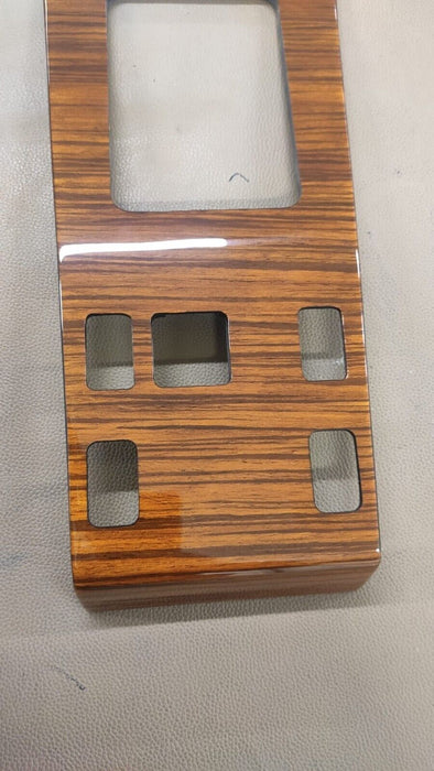 Mercedes W124 Wood Shift Zebrano Trim w124 shift trim center wood