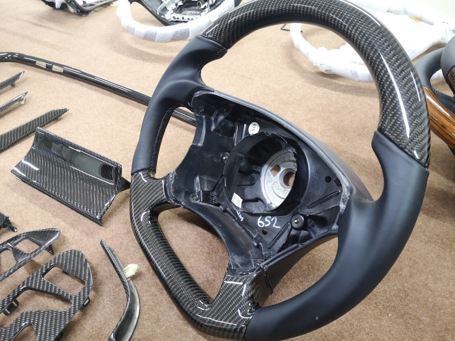 Mercedes Benz w210 w208 Carbon steering wheel Amg look Steering Wheel AMG style