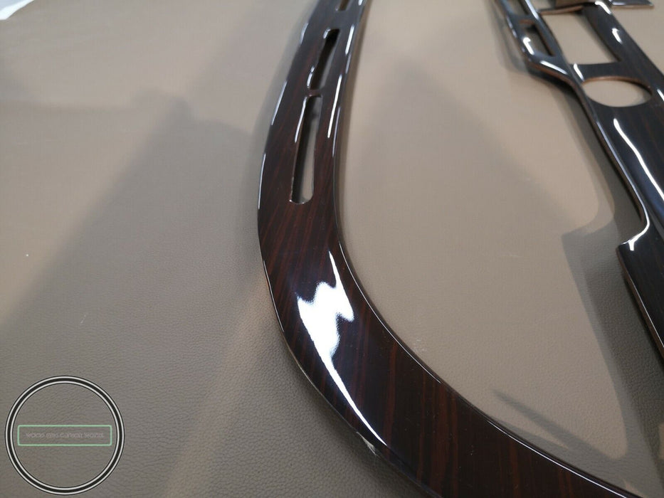 MERCEDES W108 bow window wood trim TRIM Ebony Makassar