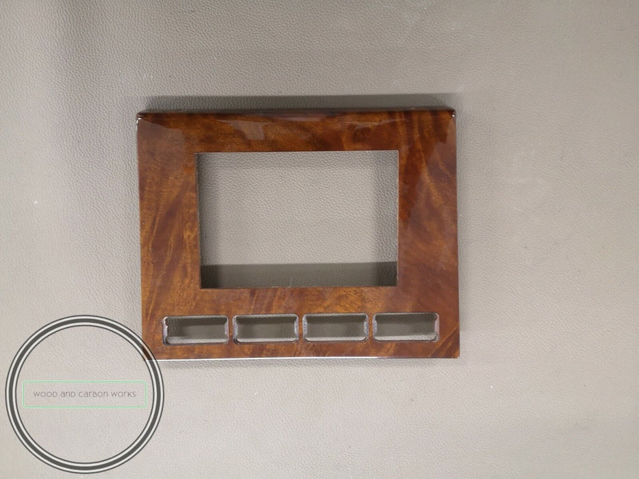 MERCEDES W116 CENTER CONSOLE WOOD TRIM For CLIMATE CONTROL