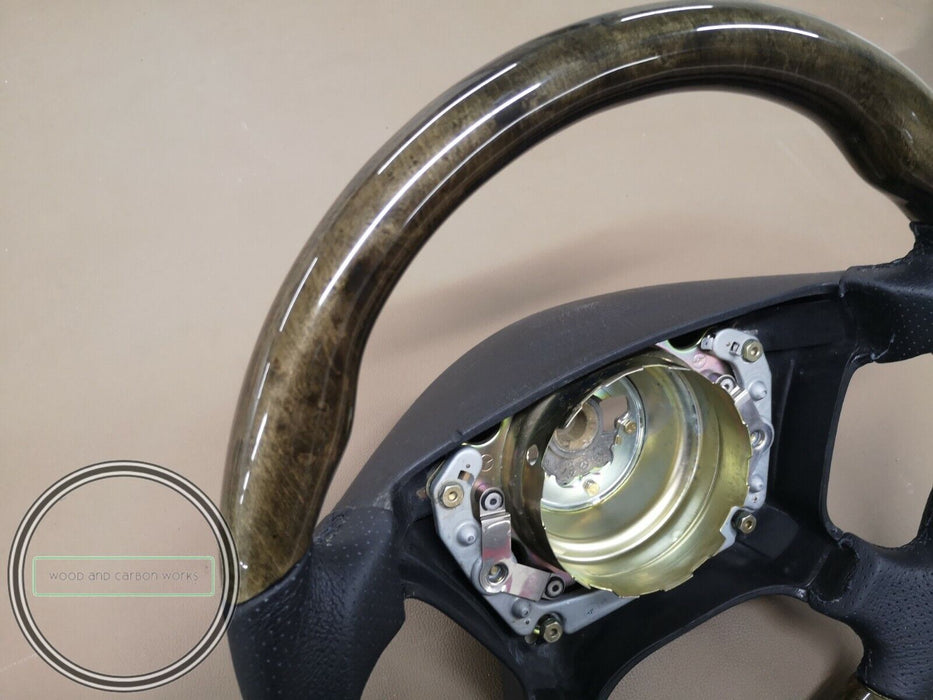 Mercedes W210 E Class Wood Steering Wheel Brabus Style Pre facelift models