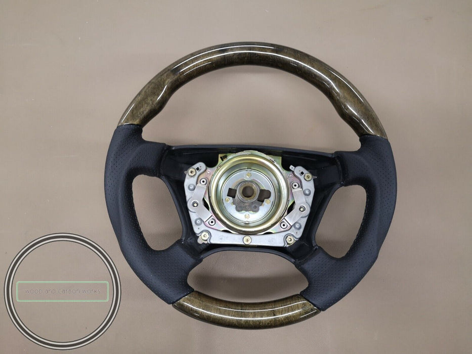 Mercedes W210 E Class Wood Steering Wheel Brabus Style Pre facelift models