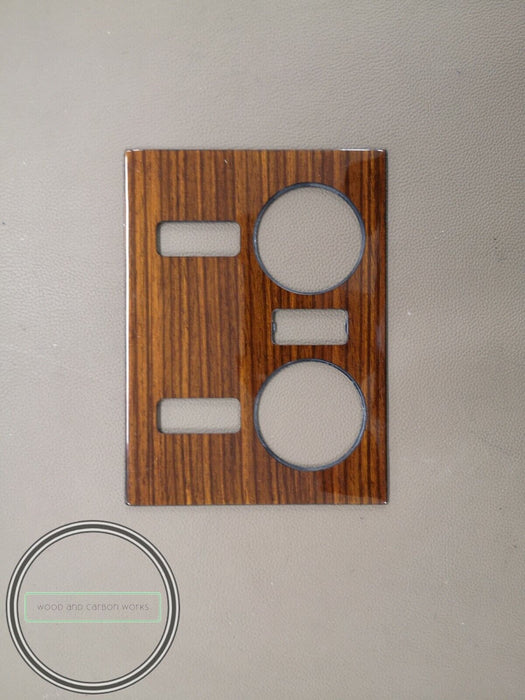 Mercedes R107 Wood Trim Zebrano Climate Panel 280sl 300sl 420sl early version