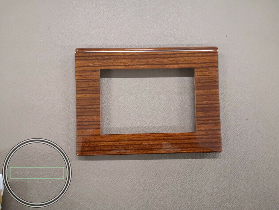 Mercedes R107 Climate Panel Wood Trim Zebrano Climate Panel