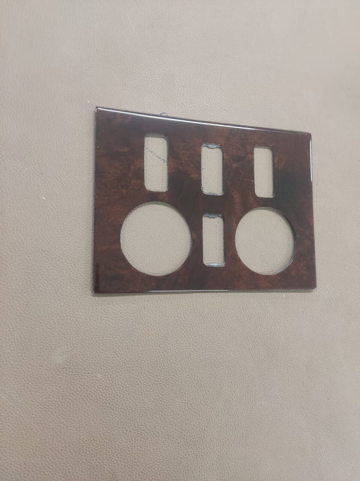 Mercedes R107 Wood Trim Zebrano Climate Panel 280sl 300sl 420sl early version