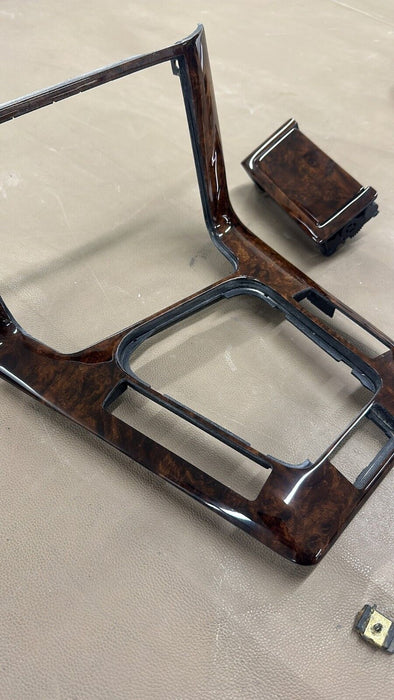 BMW E36 wood trim Center Console M3 Wood New Burlwood