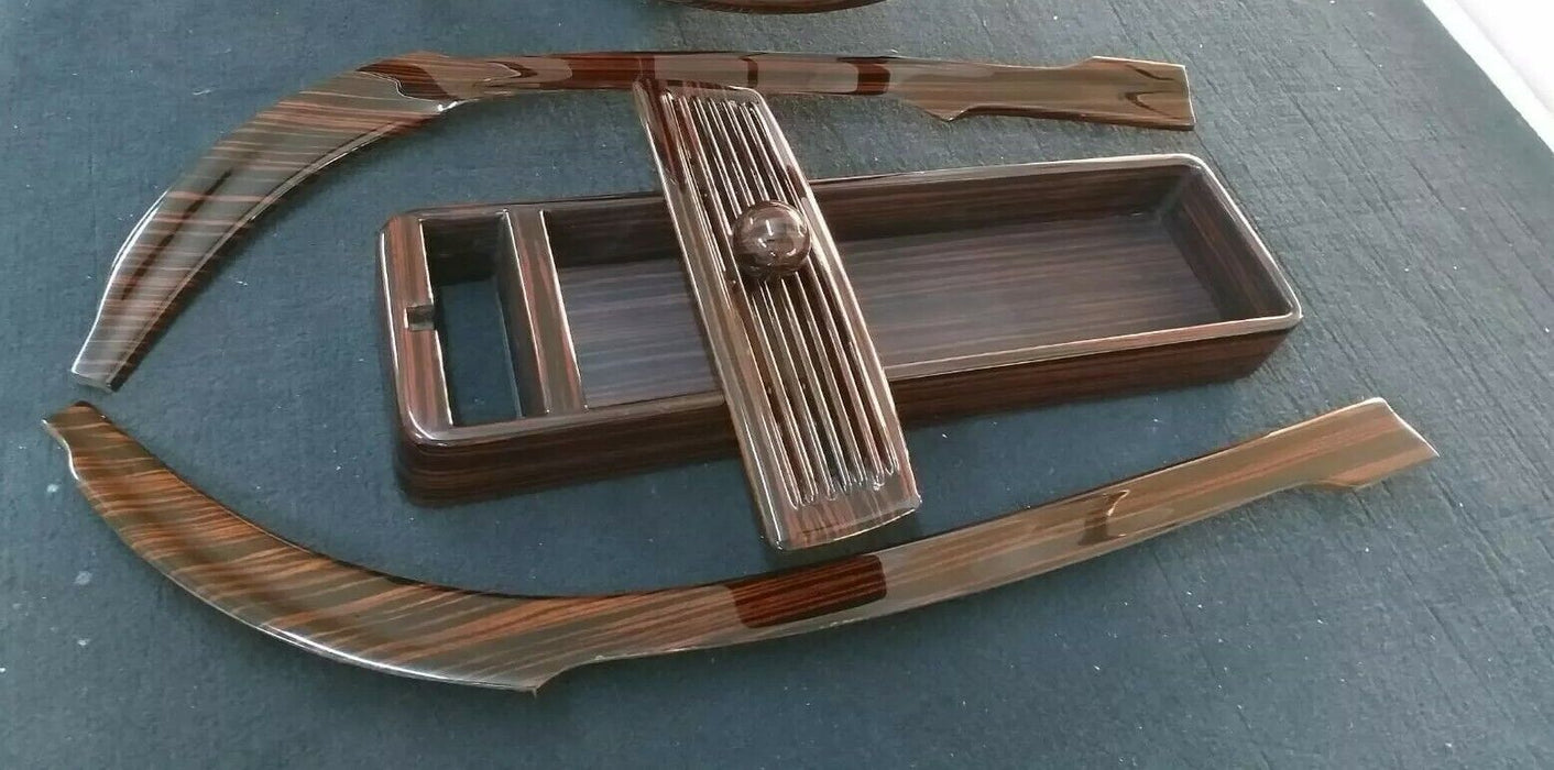 Mercedes W113 Wood Trim Set Steering 230sl 280sl Pagoda w113 ebony makkasar LHD
