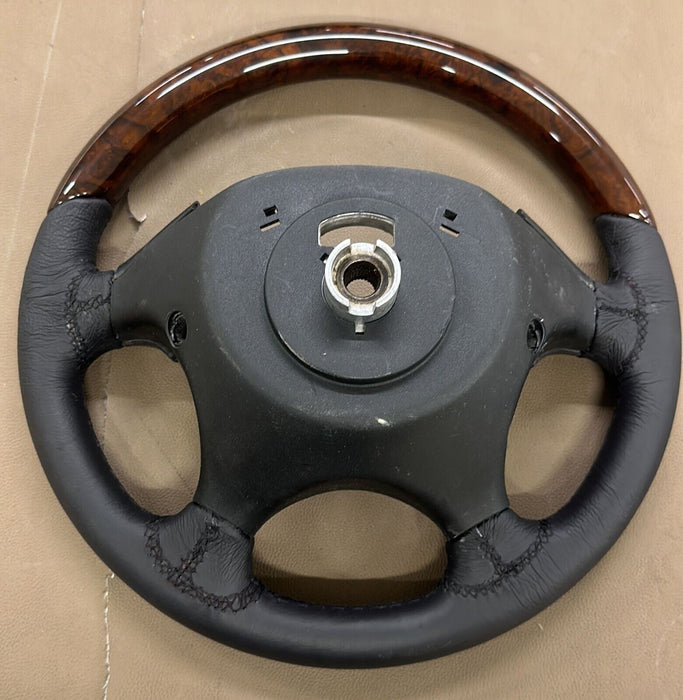 Land Rover Freelander Wood Steering Wheel OEM Burlwood
