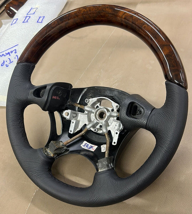 Land Rover Freelander Wood Steering Wheel OEM Burlwood